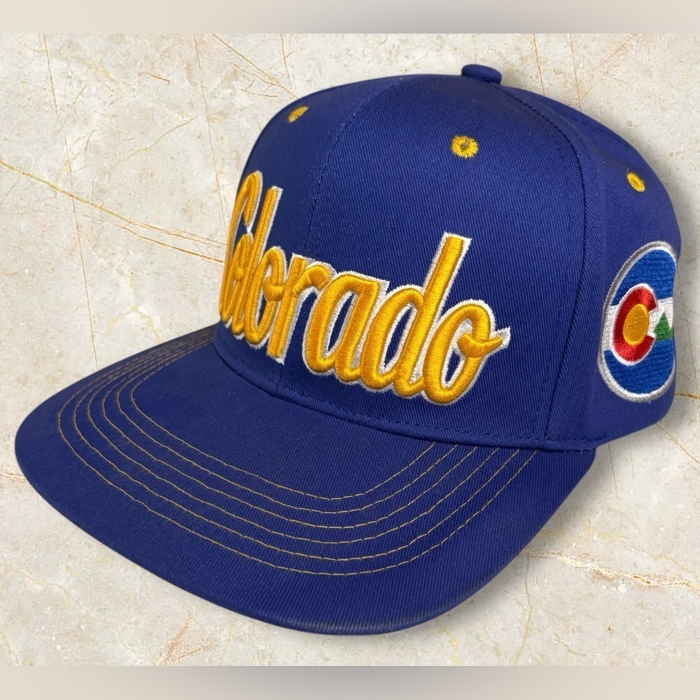 Colorado Blue Snapback Hat